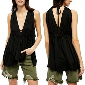 Free People Aries Plunge Top